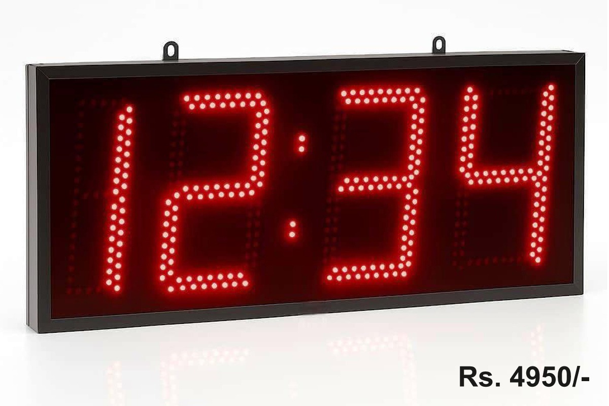 Jumbo LED Clock – Brim Clocks Chennai